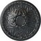 Ekena Millwork Tristan Ceiling Medallion (Fits Canopies up to 6 1/4"), Hand-Painted Pewter, 32 3/8"OD x 3 1/2"P CM32TNPES - alternate 1